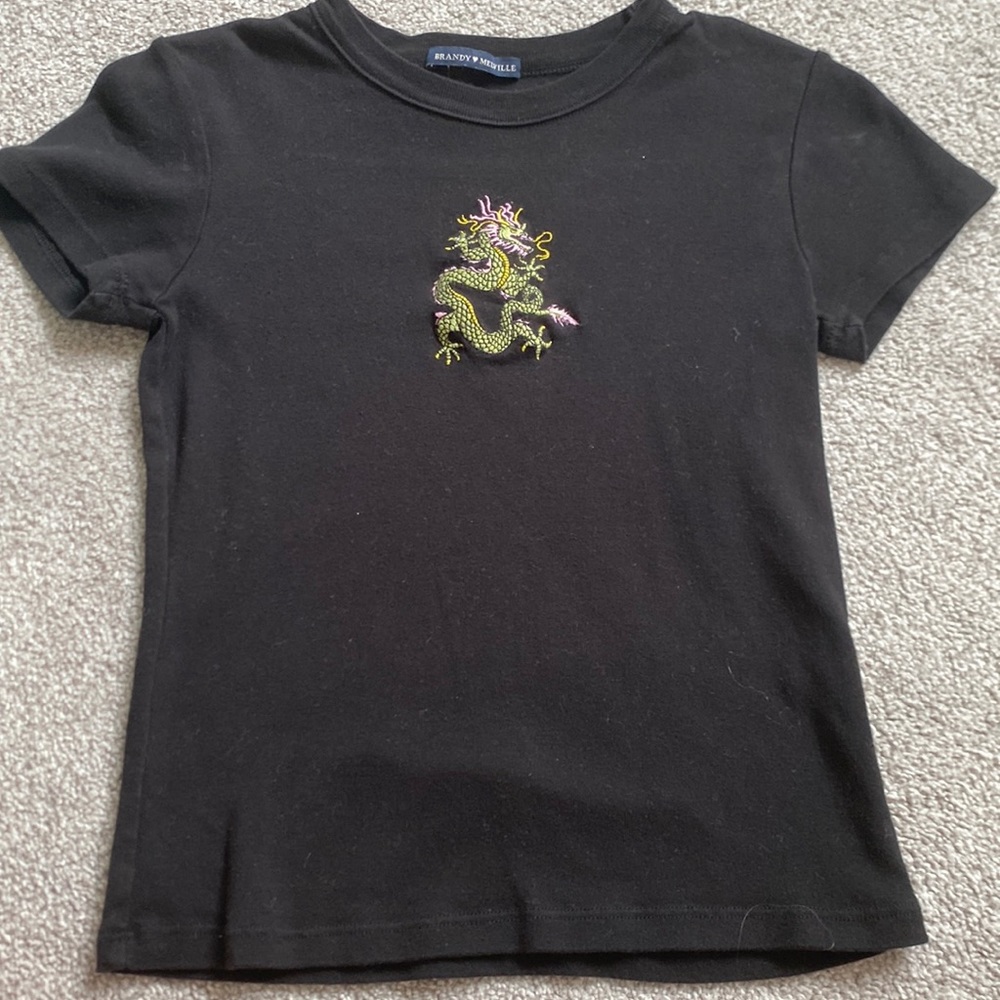 Dragon brandy Melville baby tee.